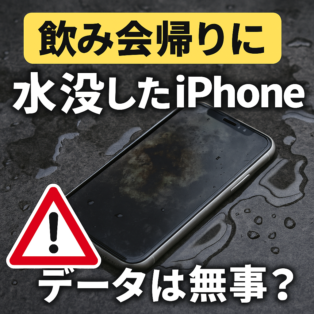 【第73回】飲み会帰りに水没したiPhoneの結末